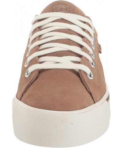 women's Jump Kick Duo Lace Up Sneaker Taupe Perf Suede $31.89 Fashion Sneakers