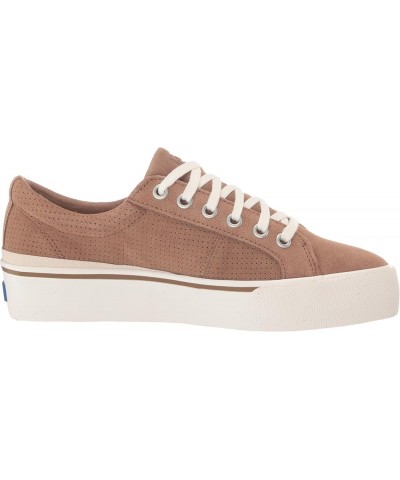 women's Jump Kick Duo Lace Up Sneaker Taupe Perf Suede $31.89 Fashion Sneakers