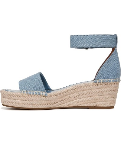 Women's Pela Espadrille Wedge Sandal Light Denim $30.54 Sandals