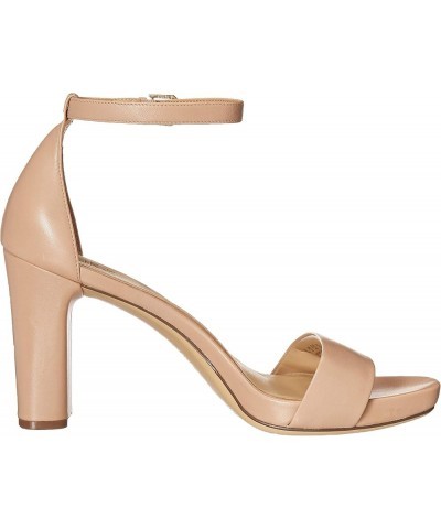 Women Joy Ankle Straps Barely Nude Leather $31.19 Sandals