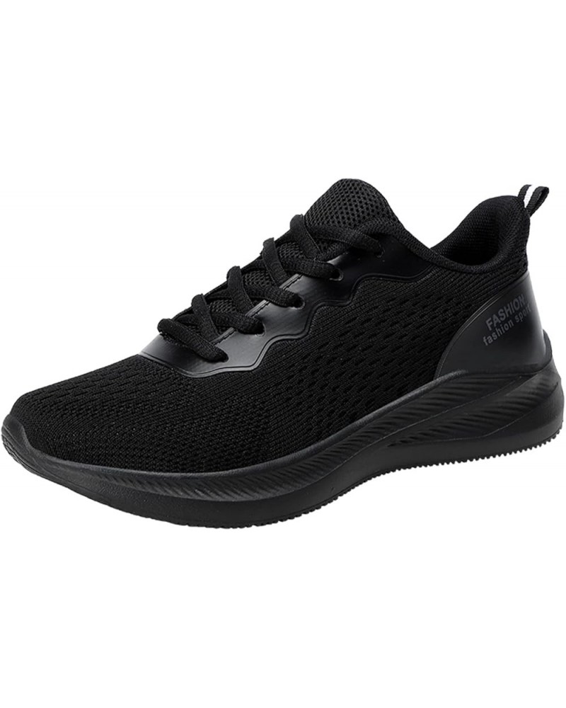 Women's Time Off Sneaker Soft Work Shoes Casual Walking Dress Shoes Gym Shoes Tennis Shoes Black $17.09 Fashion Sneakers