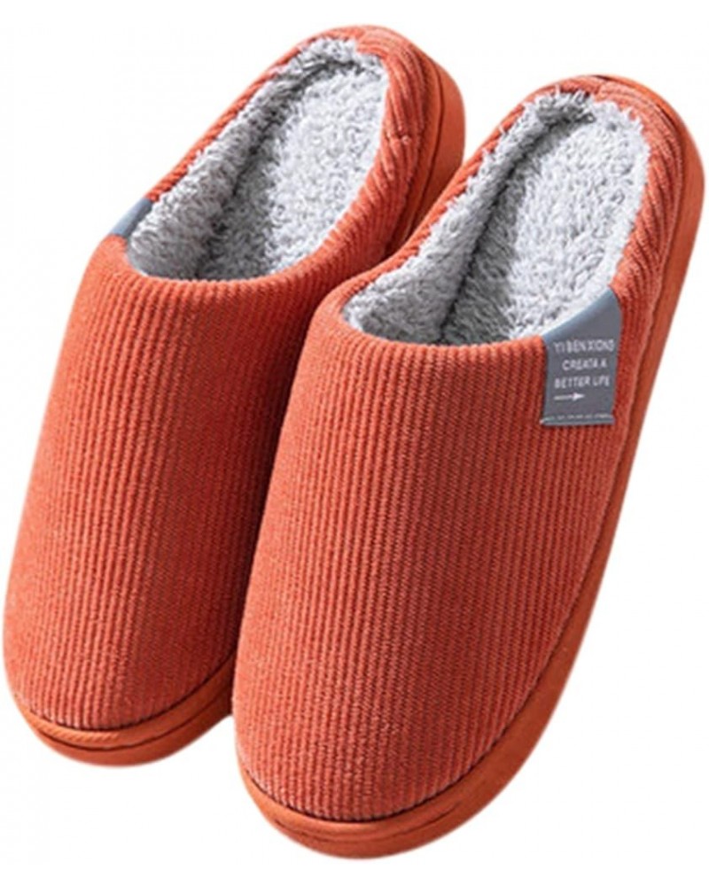 Christmas Dog Socks Women Slipper Men Womens Warm Soft Flop Plush Slippers Slippers for Women Soft Sole Red $11.12 Slippers