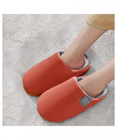 Christmas Dog Socks Women Slipper Men Womens Warm Soft Flop Plush Slippers Slippers for Women Soft Sole Red $11.12 Slippers