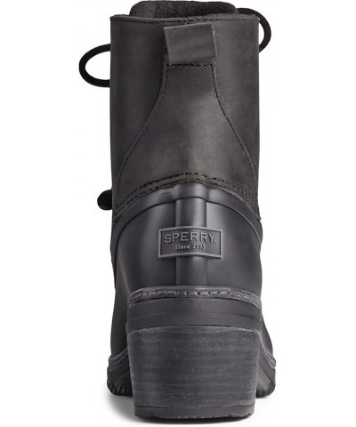 Women's Saltwater Heel Rain Boot Black Core $35.39 Outdoor Shoes