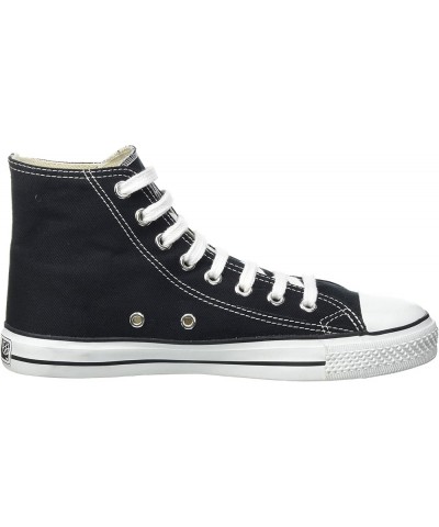 Unisex's High-Top Sneaker Jet Black Just White $37.37 Fashion Sneakers