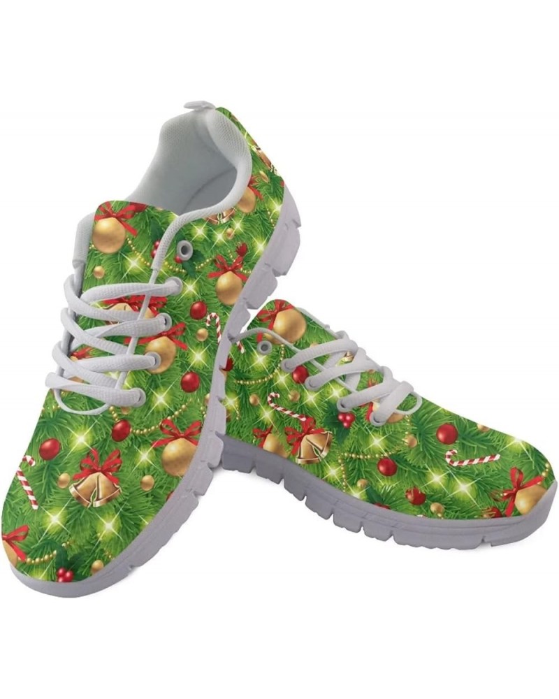 Christmas Shoes Women Running Walking Shoes Athletic Sports Walking Gym Work Shoes Jogging Sneakers Tennis Shoes Christmas Be...