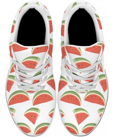 Women Men Watermelon Shoes Personalited Running Shoes Athletic Tennis Sneakers Gifts for Girl Boy Watermelons White 7589 $35....