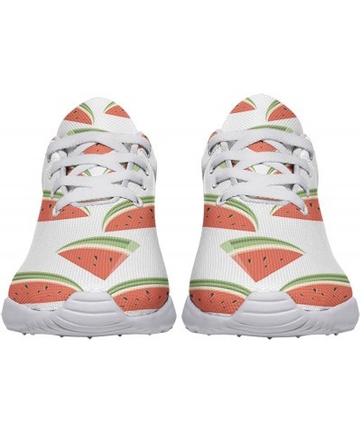 Women Men Watermelon Shoes Personalited Running Shoes Athletic Tennis Sneakers Gifts for Girl Boy Watermelons White 7589 $35....