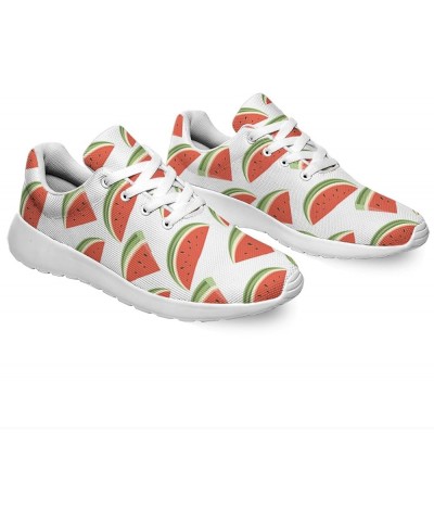 Women Men Watermelon Shoes Personalited Running Shoes Athletic Tennis Sneakers Gifts for Girl Boy Watermelons White 7589 $35....