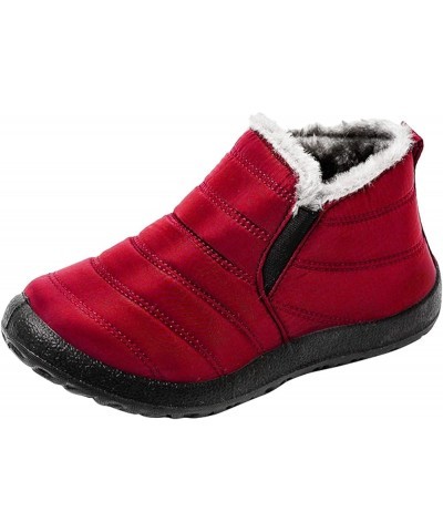 Winter Boots for Woman Cute Women Snow Boots Waterproof Winter Boots Woman Womens Snow Shoes with Poles Botas De FríO Para Mu...