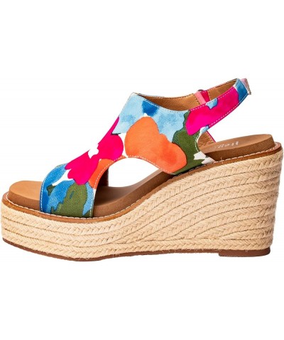 Freddie Womens Wedge Flowers $33.28 Sandals