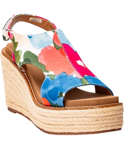 Freddie Womens Wedge Flowers $33.28 Sandals