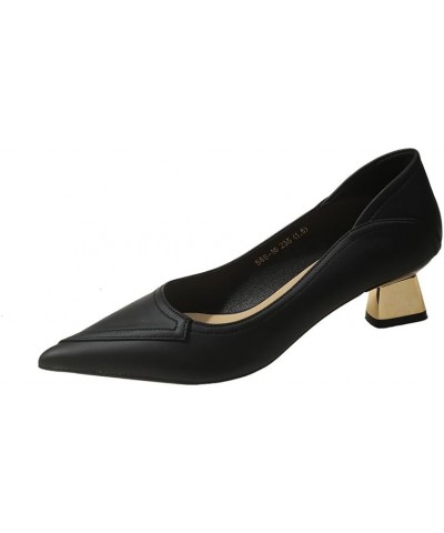 Women's Heels C279826 Black $13.82 Pumps