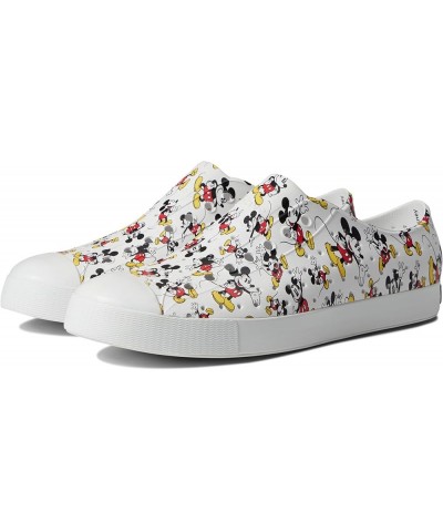 Native Women's Jefferson Fashion Sneaker Shell White/Shell White/Mickey All Over Print $17.52 Outdoor Shoes