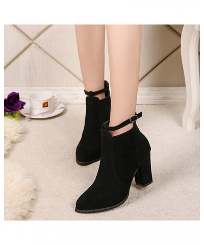 Womens Winter Booties And Ankle Boots Wide Width Dress Booties for Women Plus Size Ankle Boots for Women Wide Low Top Work Bo...