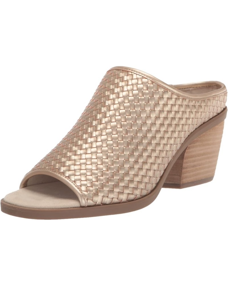 Women's Alivia Heeled Sandal Champagne $17.59 Sandals