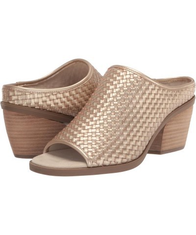 Women's Alivia Heeled Sandal Champagne $17.59 Sandals