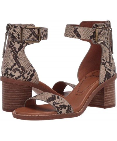 Women's Ilsa Heeled Sandals Natural Multi $19.94 Sandals