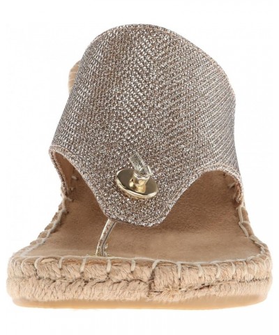 Women's Beachball Espadrille Wedge Sandal Ltgold/Glitter/Fab $22.61 Sandals