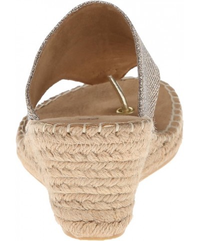 Women's Beachball Espadrille Wedge Sandal Ltgold/Glitter/Fab $22.61 Sandals