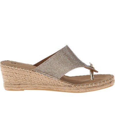 Women's Beachball Espadrille Wedge Sandal Ltgold/Glitter/Fab $22.61 Sandals