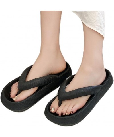 Flip Flops for Women ，Pillow Slippers Non-Slip ​Shower Slide Slippers ，Yoga Mat Comfortable Beach Thong Sandals with Arch Sup...