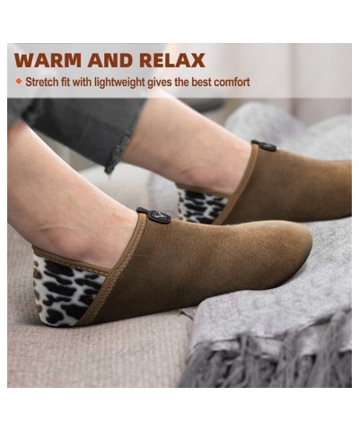 Women Slippers Socks, Slip on Shoes for Women Barefoot Yoga Shoe Comfortable Stretch Fit Deep Brown/Light Brown3308 $11.95 Sl...