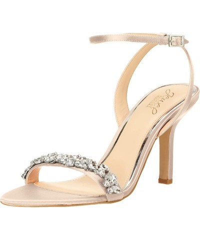 Ojai Crystal Adorned Sculpted Stilettos Champagne $37.31 Sandals