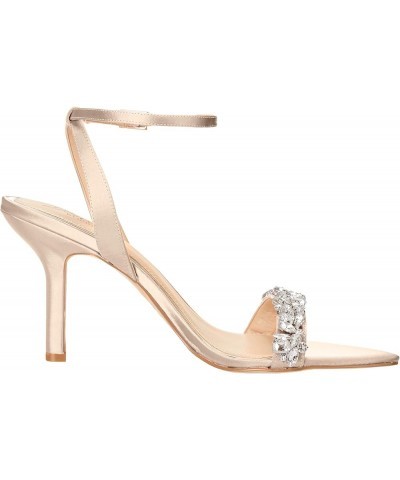 Ojai Crystal Adorned Sculpted Stilettos Champagne $37.31 Sandals