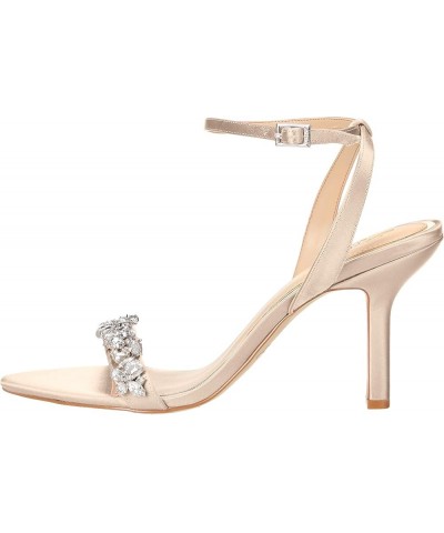 Ojai Crystal Adorned Sculpted Stilettos Champagne $37.31 Sandals