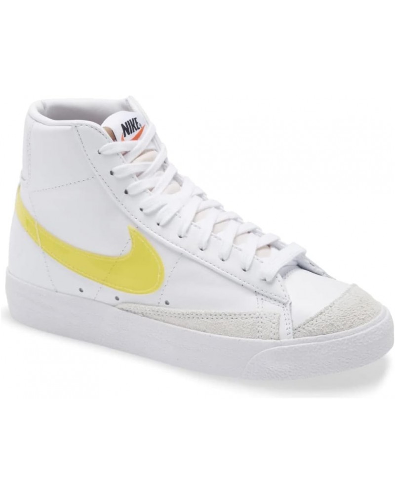 W Blazer Mid '77 ESS DJ3050-101 Yellow Size 10 $71.03 Fashion Sneakers