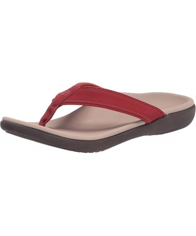 Women's Sandal Flip-Flop Red Ochre $33.37 Sandals