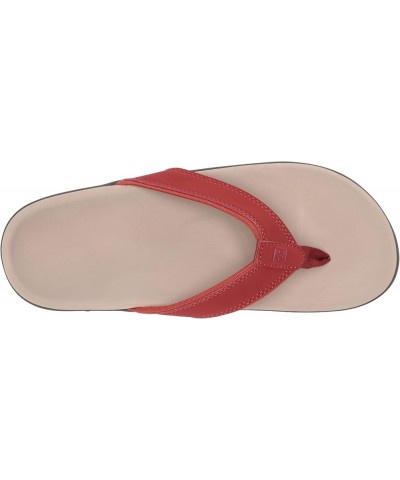 Women's Sandal Flip-Flop Red Ochre $33.37 Sandals