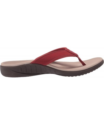 Women's Sandal Flip-Flop Red Ochre $33.37 Sandals