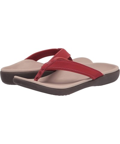 Women's Sandal Flip-Flop Red Ochre $33.37 Sandals