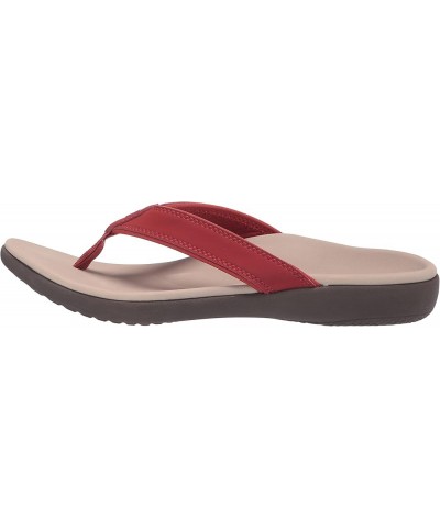 Women's Sandal Flip-Flop Red Ochre $33.37 Sandals