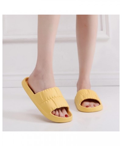 Fashion Couples Women Shower Room Home Non Slip Breathable Soft Sole Shoes Slipper Womens Slipper Shoes Outdoor Yellow $9.17 ...