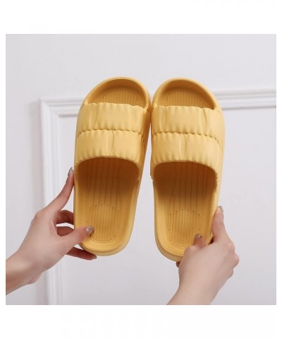 Fashion Couples Women Shower Room Home Non Slip Breathable Soft Sole Shoes Slipper Womens Slipper Shoes Outdoor Yellow $9.17 ...