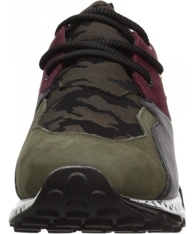 Women's CLIFF Sneaker Olive Multi $41.22 Fashion Sneakers