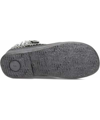 Womens Women'S Clarks, Sweater Collar Slipper Black/Grey $17.50 Slippers