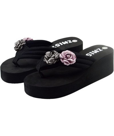 Women's Rhinestone Flat Sandals, Women Flip Flops with Clip Toe Ring Womens Sandals Flats Purple-c $16.69 Sandals