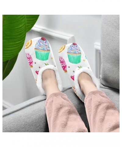 Unisex Fuzzy House Slippers, Memory Foam Slippers, Warm Slip Shoes Fur Lining M-XXL Multi 9 $14.73 Slippers