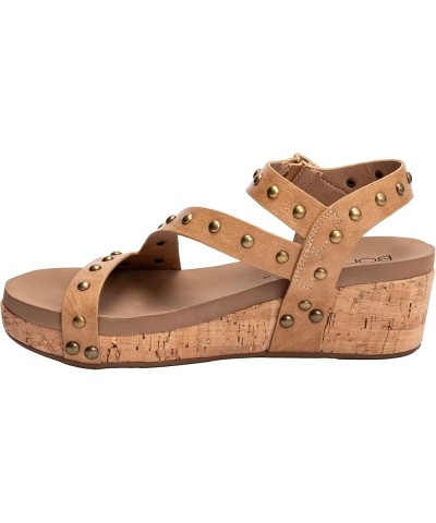 Revolve Women's 2in Wedge Sandal Caramel $31.48 Sandals