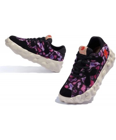 Women's Walking Travel Shoes Slip On Casual Lightweight Wide Toe Chunky Fashion Sneaker Figueras Figueras Ⅰ Purple Puma $90.2...