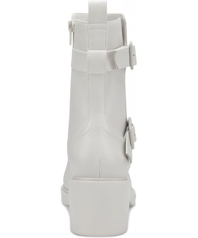 Womens Chantal Faux Leather Booties White $12.96 Boots