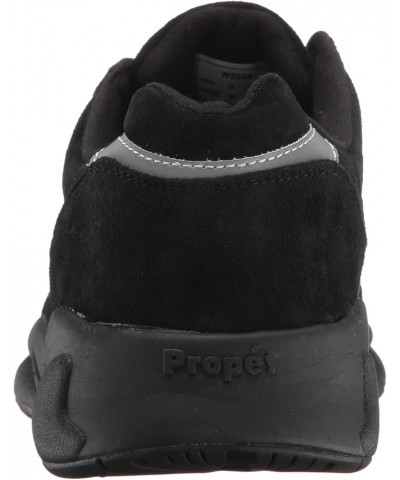 Womens Stability Walker Shoes Black Suede $34.40 Athletic Shoes