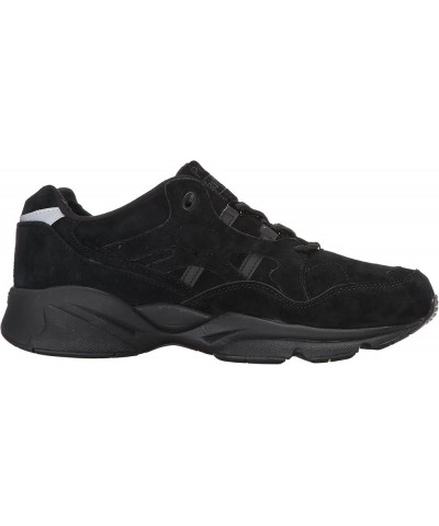 Womens Stability Walker Shoes Black Suede $34.40 Athletic Shoes