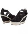 'Aedyn' Wedge Sandals Black $11.96 Sandals