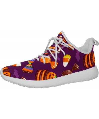 Girls Sneakers Sports Shoe Halloween 5.5 Print Women's Running Shoes Shockproof Slip Lightweight $29.89 Athletic Shoes