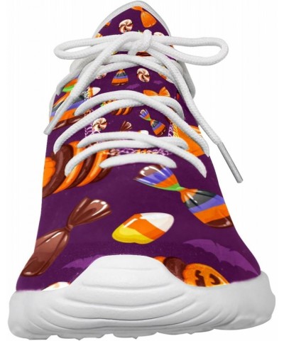 Girls Sneakers Sports Shoe Halloween 5.5 Print Women's Running Shoes Shockproof Slip Lightweight $29.89 Athletic Shoes